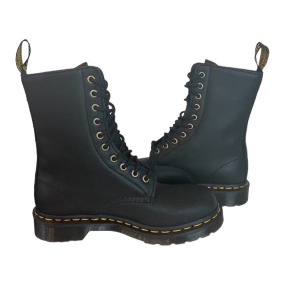 Dr. Martens 1490 Floral Bloom Leather Mid-Calf Combat Boots Women Size 7 - Picture 3 of 10